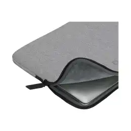 DICOTA Skin URBAN - Housse d'ordinateur portable - 12" - gris - pour Apple MacBook (12 ") (D31749)_6
